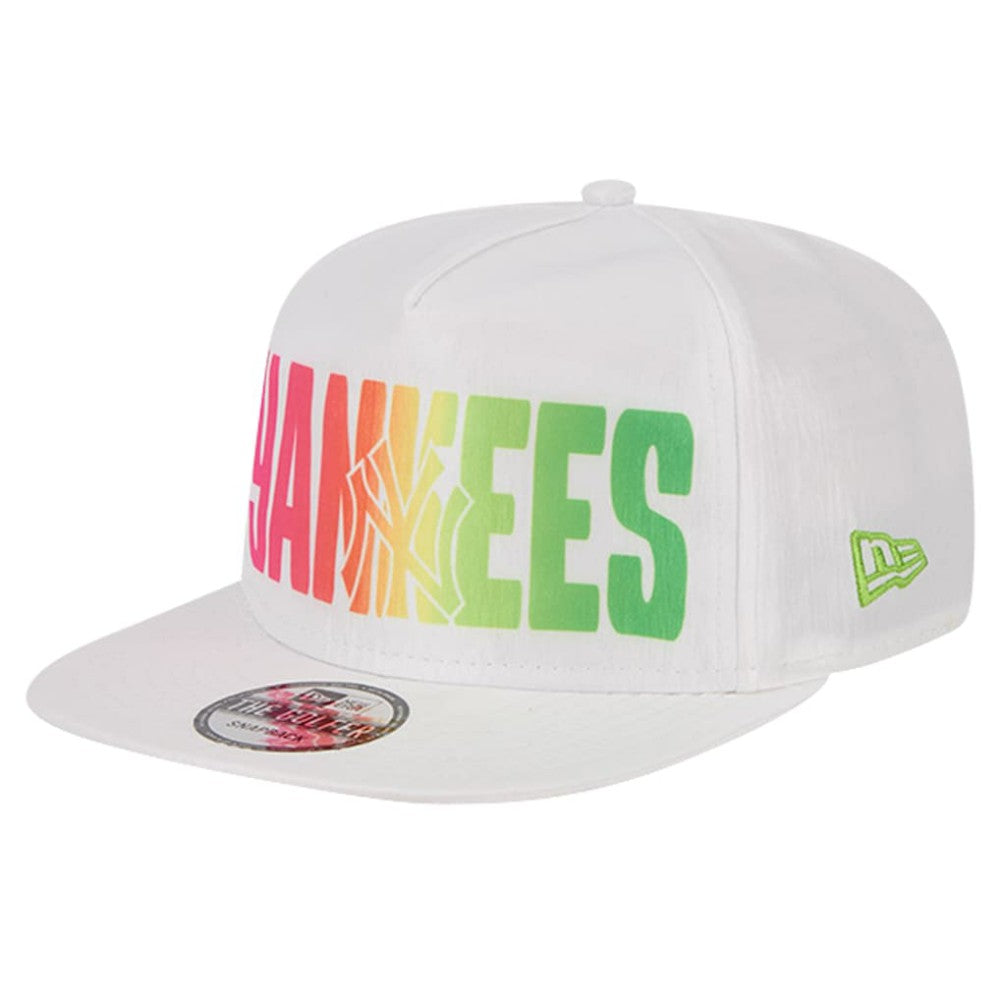 New York Yankees Spring Spectrum Golfer Snapback Hat White | New Era