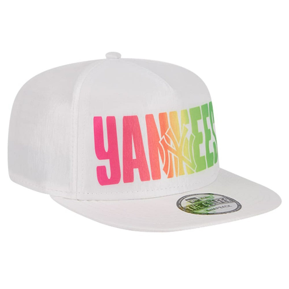 New York Yankees Spring Spectrum Golfer Snapback Hat White | New Era