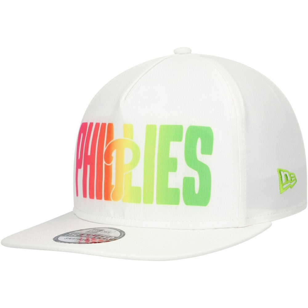 Philadelphia Phillies Spring Spectrum Golfer Snapback Hat White | New Era