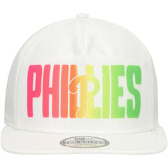 Philadelphia Phillies Spring Spectrum Golfer Snapback Hat White | New Era