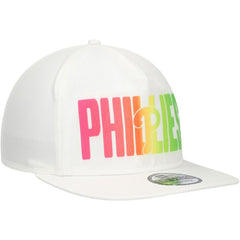 Philadelphia Phillies Spring Spectrum Golfer Snapback Hat White | New Era