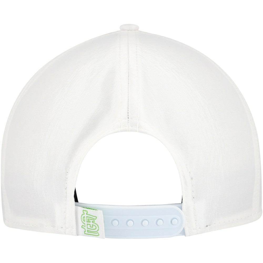 St. Louis Cardinals Spring Spectrum Golfer Snapback Hat White | New Era