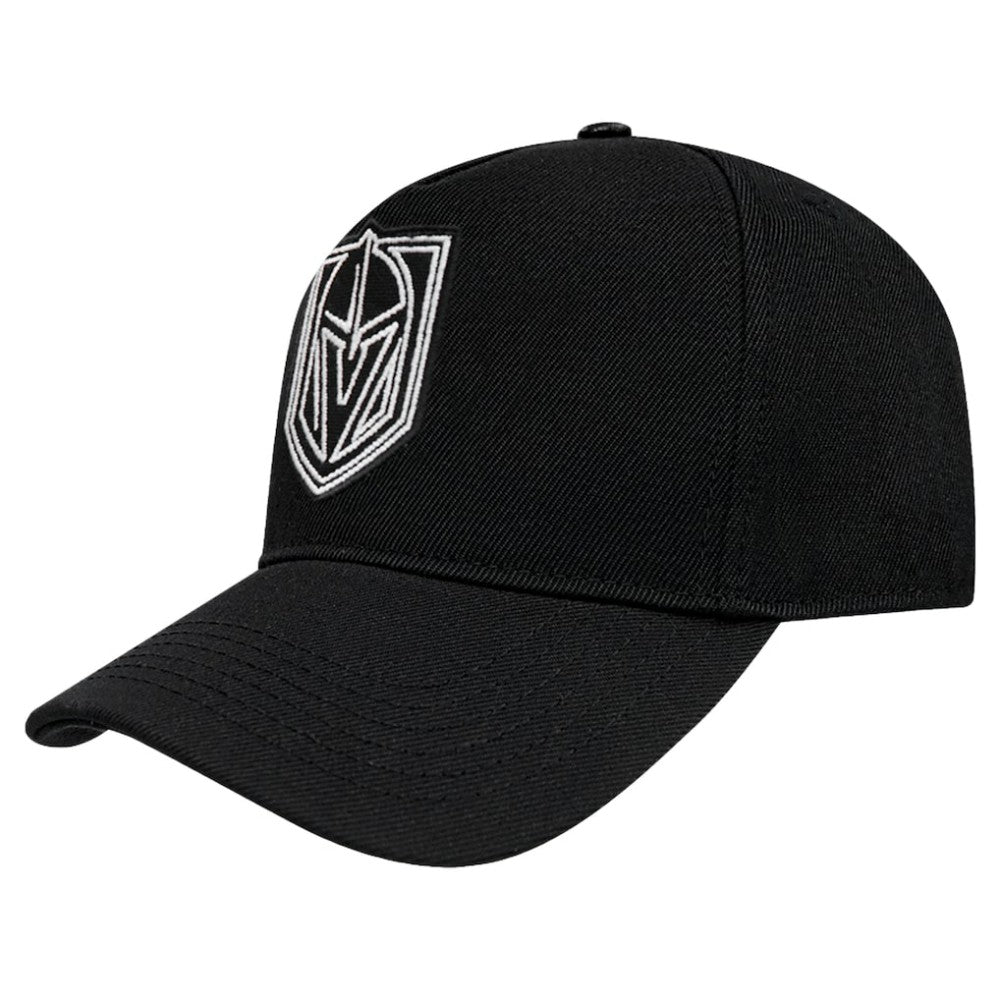 Vegas Golden Knights Pro Standard Paint the City Pinch Front Snapback Hat Black