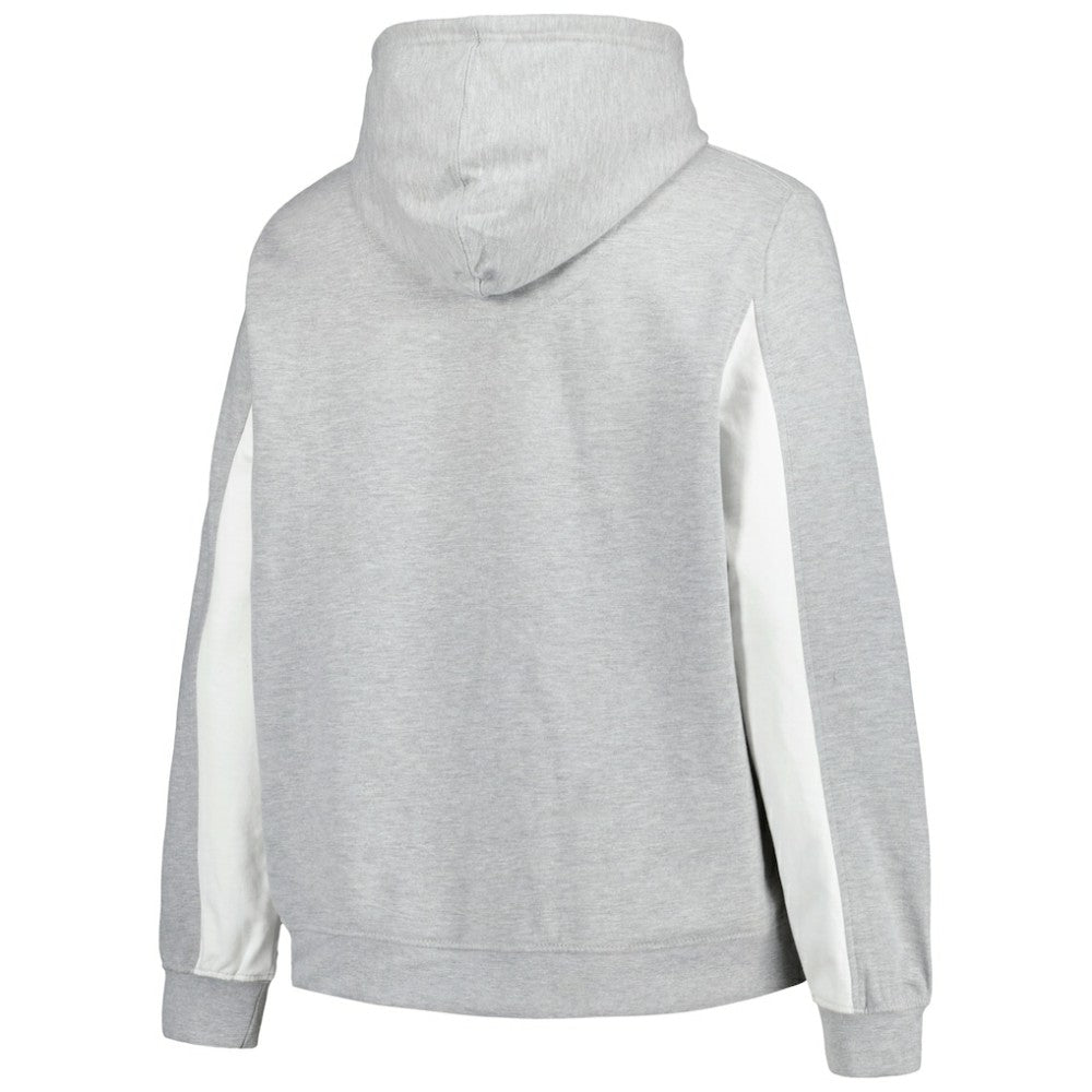 Profile San Diego Padres Women's Plus Size Pullover Hoodie Heather Gray