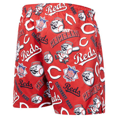 Cincinnati Reds Pro Standard Toss Logo Woven Shorts Black