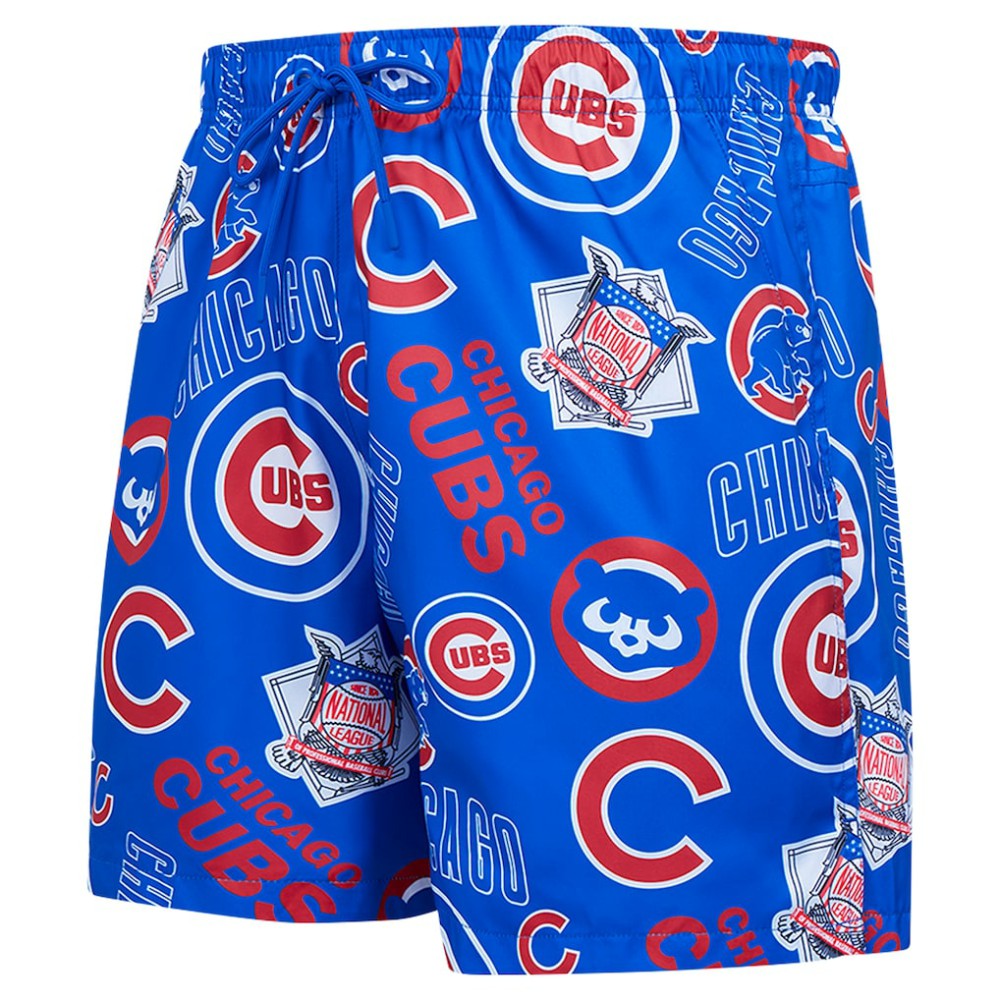 Chicago Cubs Pro Standard Toss Logo Woven Shorts Royal