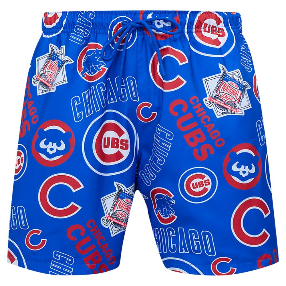 Chicago Cubs Pro Standard Toss Logo Woven Shorts Royal