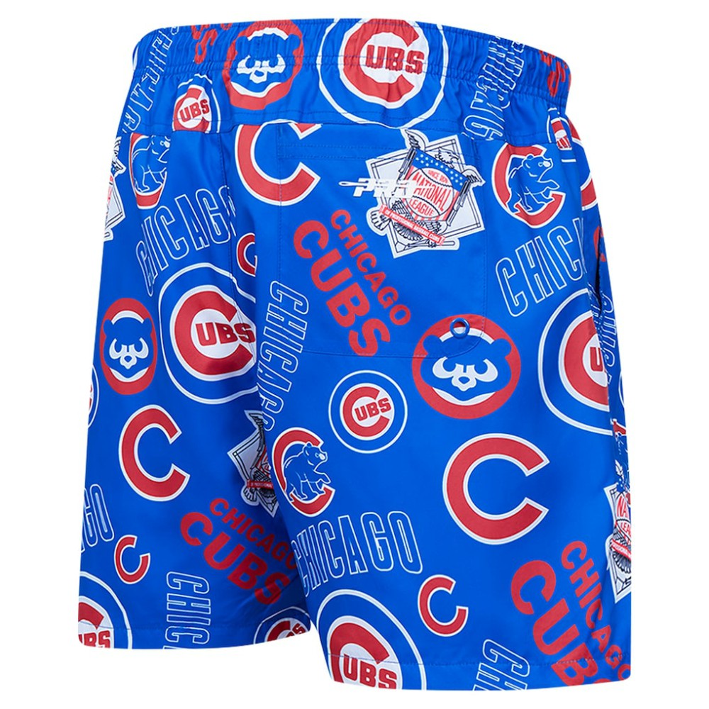 Chicago Cubs Pro Standard Toss Logo Woven Shorts Royal
