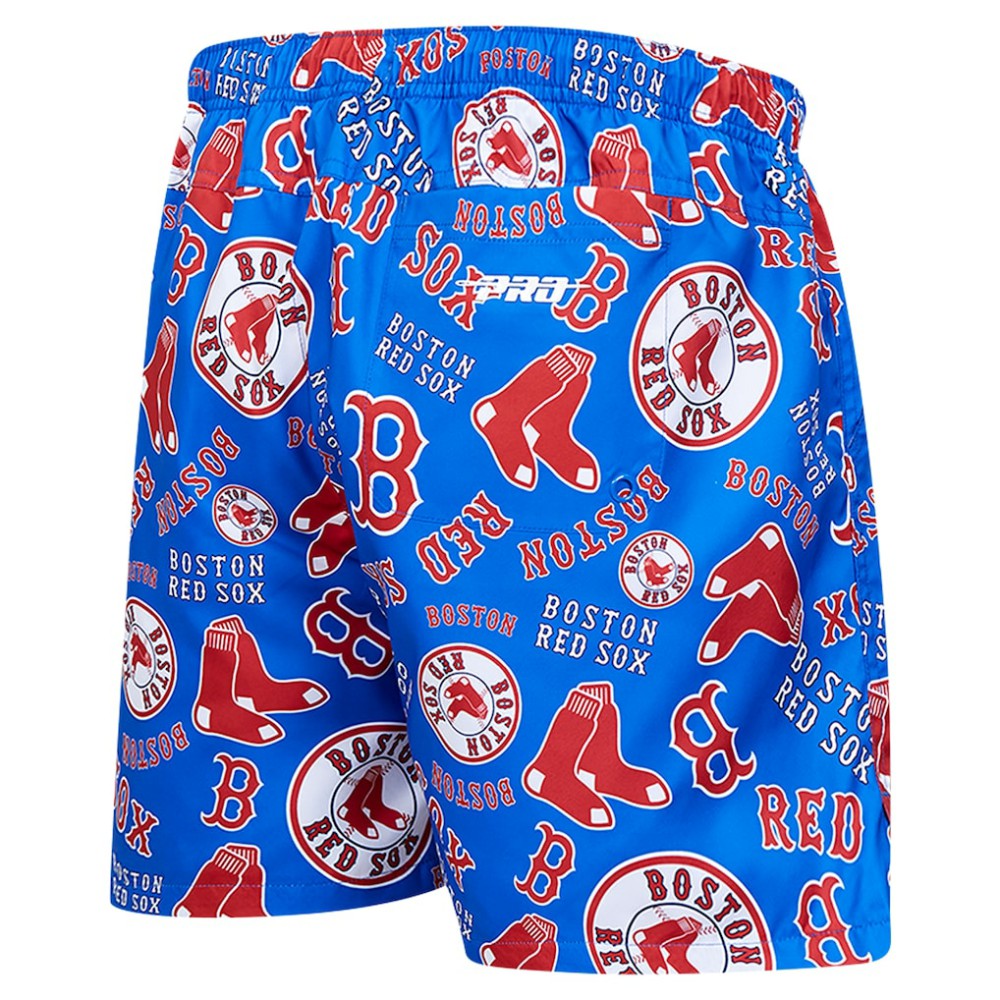 Boston Red Sox Pro Standard Toss Logo Woven Shorts Navy