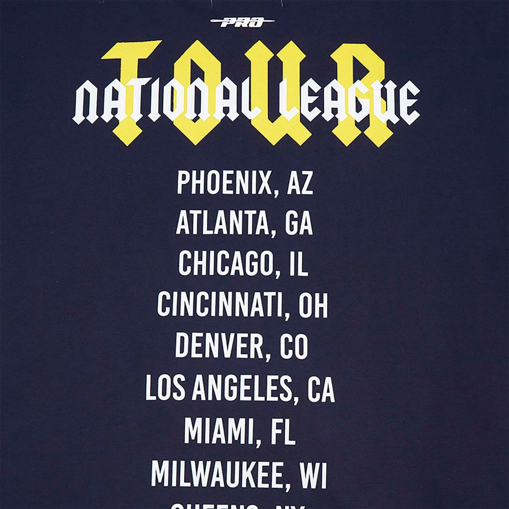 Milwaukee Brewers Pro Standard Oversized City Tour T-Shirt Navy