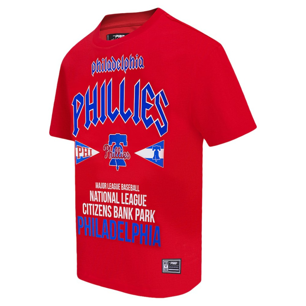 Philadelphia Phillies Pro Standard Oversized City Tour T-Shirt Red