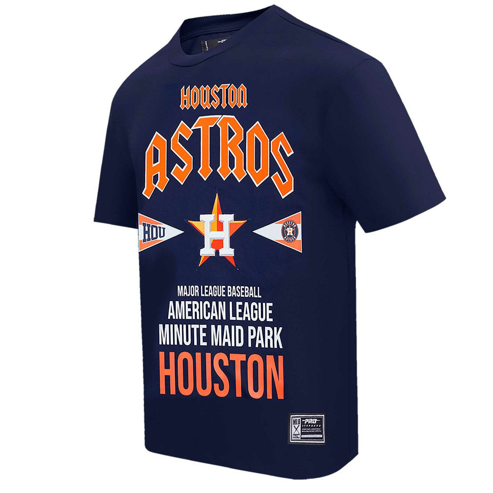 Houston Astros Pro Standard Oversized City Tour T-Shirt Navy