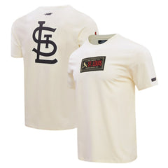 St. Louis Cardinals Pro Standard Club Member Badge T-Shirt Cream