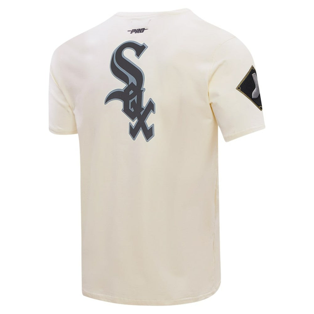 Chicago White Sox Pro Standard Club Member Badge T-Shirt Cream