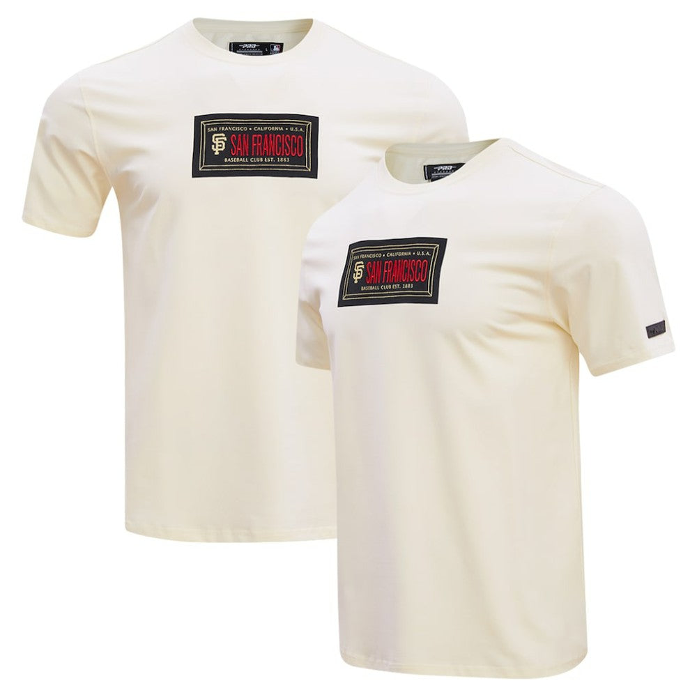 San Francisco Giants Pro Standard Club Member Badge T-Shirt Cream