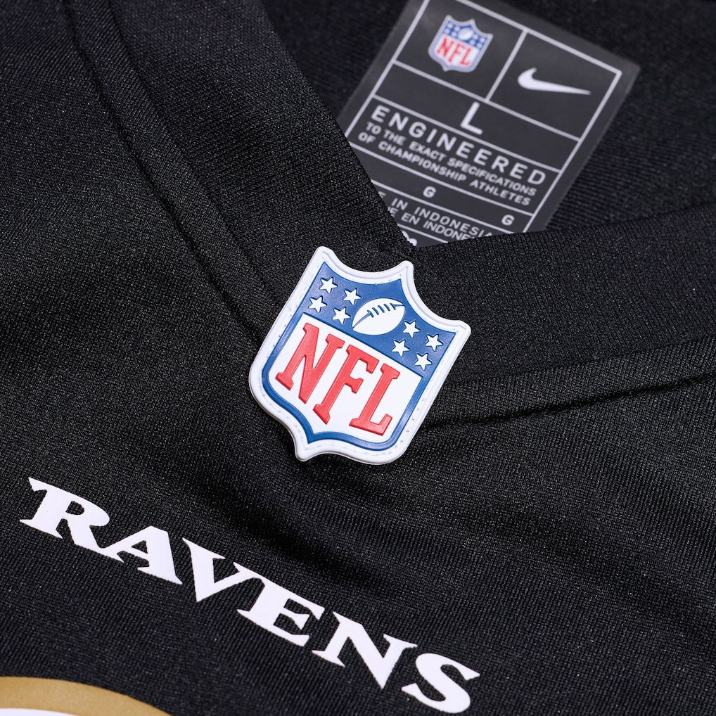 Lamar Jackson Baltimore Ravens Alternate Game Jersey - Black
