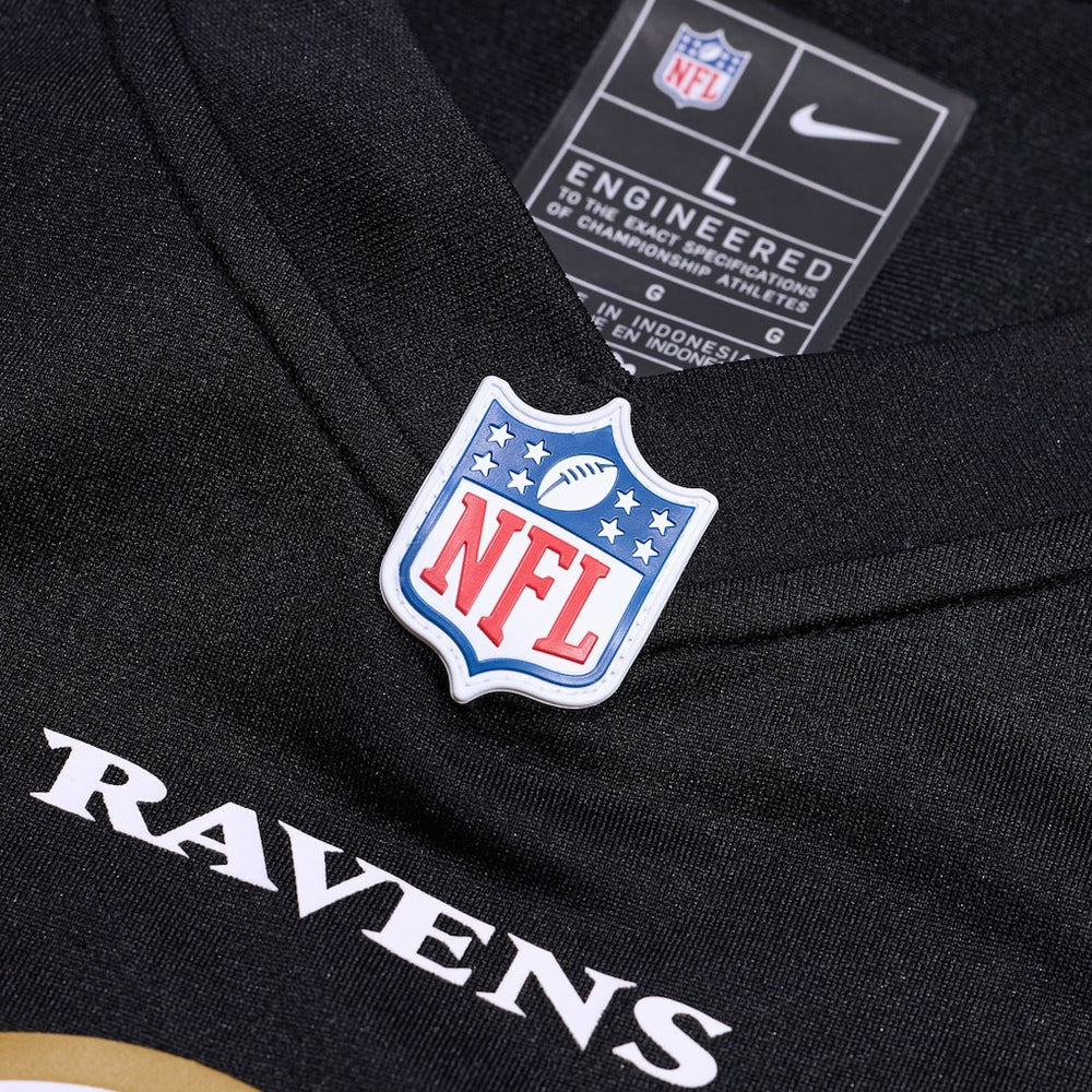 Lamar Jackson Baltimore Ravens Alternate Game Jersey - Black