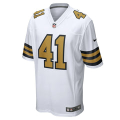 Alvin Kamara New Orleans Saints Alternate Game Jersey - White