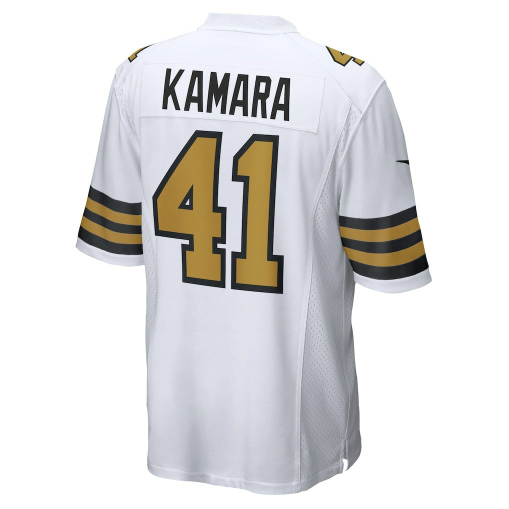 Alvin Kamara New Orleans Saints Alternate Game Jersey - White