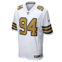 Cameron Jordan New Orleans Saints Alternate Game Jersey - White