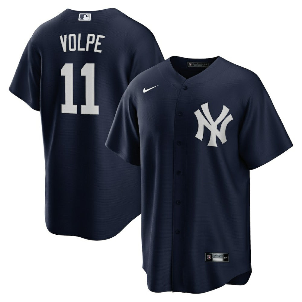 Anthony Volpe New York Yankees Big & Tall Alternate Replica Player Jersey Navy | Nike