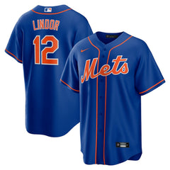 Francisco Lindor New York Mets Big & Tall Alternate Replica Player Jersey Royal | Nike