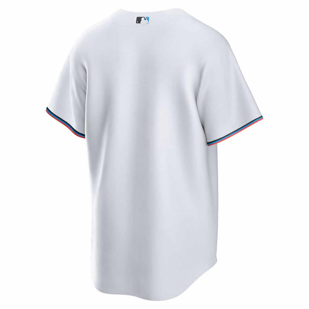 Miami Marlins Home Big & Tall Replica Jersey White | Nike
