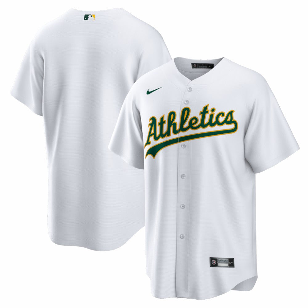 Athletics Home Big & Tall Replica Jersey - White