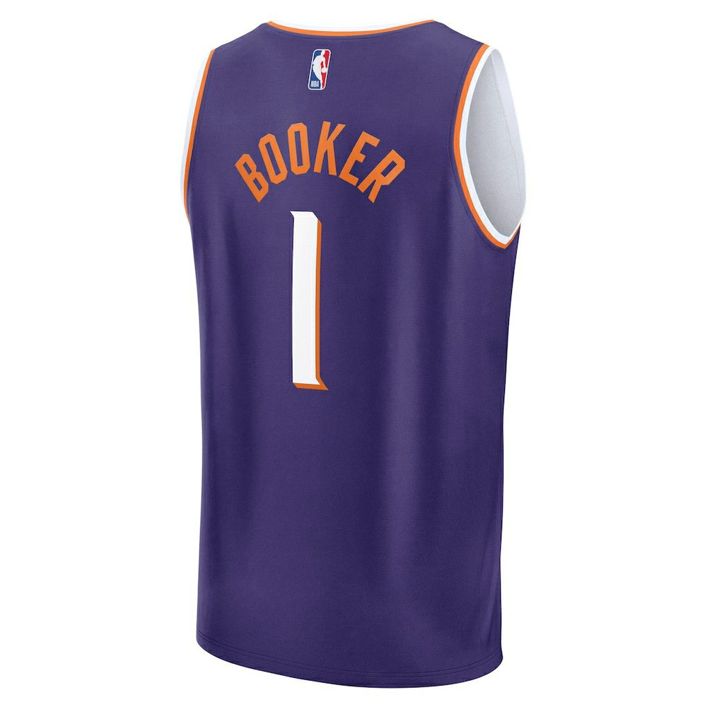 Devin Booker Phoenix Suns Youth Fast Break Player Jersey sale - Icon Editi- Purple