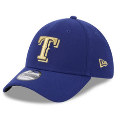 Texas Rangers 2024 Gold Collection 39THIRTY Flex Hat Royal | New Era