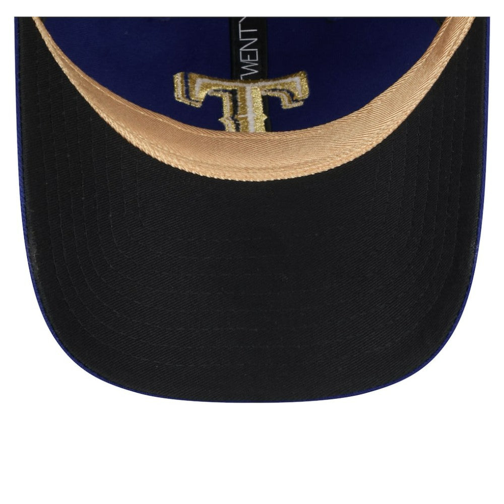 Texas Rangers 2024 Gold Collection 9TWENTY Adjustable Hat Royal | New Era