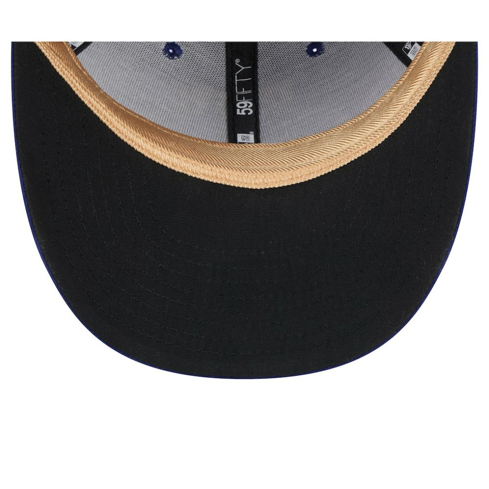 Texas Rangers 2024 Gold Collection Low Profile 59FIFTY Fitted Hat Royal | New Era