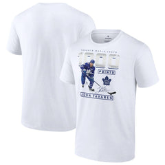 John Tavares Toronto Maple Leafs 1,000 Career Points T-Shirt White