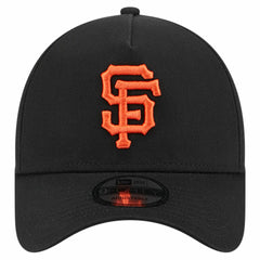 San Francisco Giants Team Color A-Frame 9FORTY Adjustable Hat Black | New Era