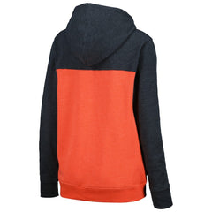 San Francisco Giants Women's Color Block Full-Zip Hoodie Jacket Black | New Era