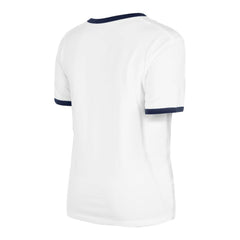 Atlanta Braves Women's Oversized Ringer T-Shirt White | New Era