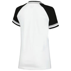 Chicago White Sox Women's Jersey Double Binding Raglan V-Neck T-Shirt White | New Era