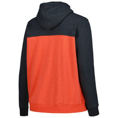 San Francisco Giants Women's Plus Size Color Block Full-Zip Hoodie Black | New Era