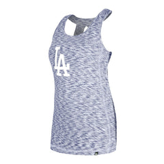 Los Angeles Dodgers Women's Space Dye Keyhole Back Tank Top Royal | New Era