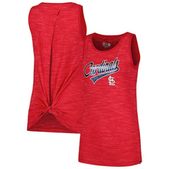 St. Louis Cardinals Women's Space-Dye Active Tank Top Red | New Era