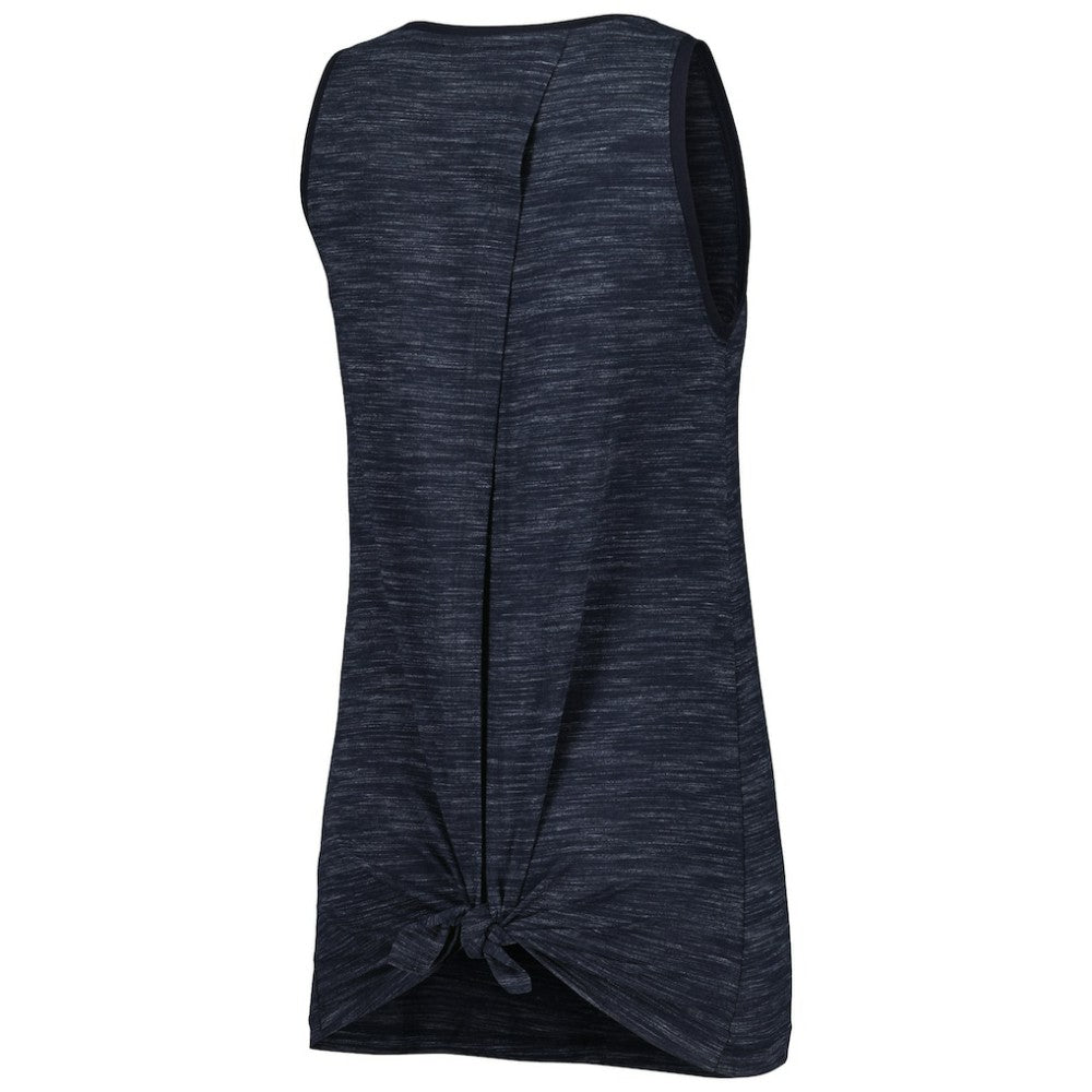 Atlanta Braves Women's Space-Dye Active Tank Top Navy | New Era