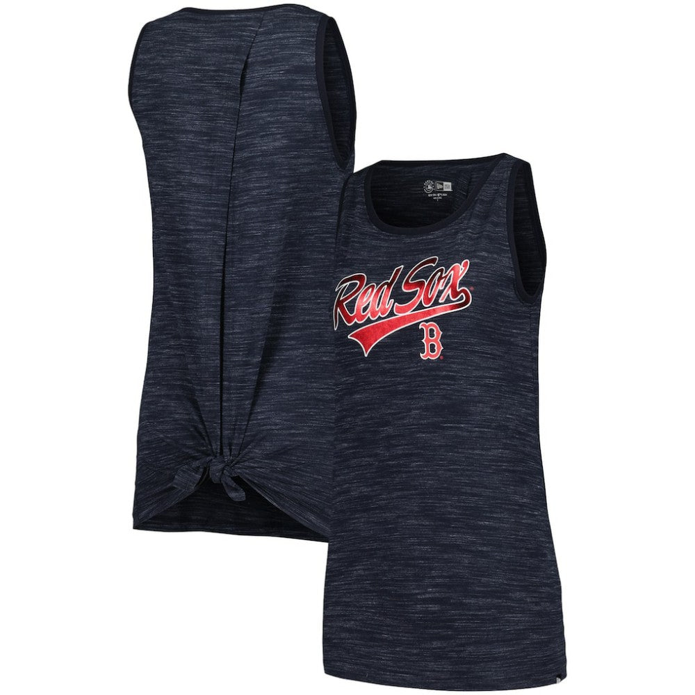 Boston Red Sox Women's Space-Dye Active Tank Top Navy | New Era