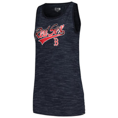 Boston Red Sox Women's Space-Dye Active Tank Top Navy | New Era