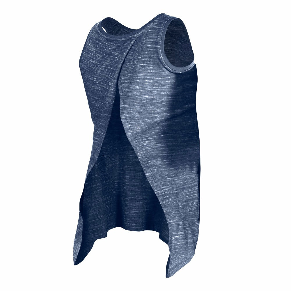 Houston Astros Women's Space-Dye Active Tank Top Navy | New Era