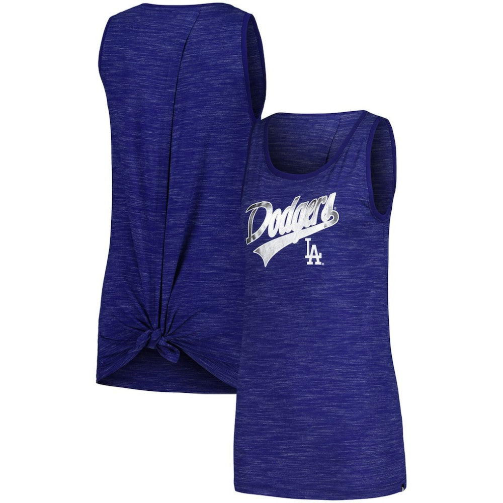 Los Angeles Dodgers Women's Space-Dye Active Tank Top Royal | New Era