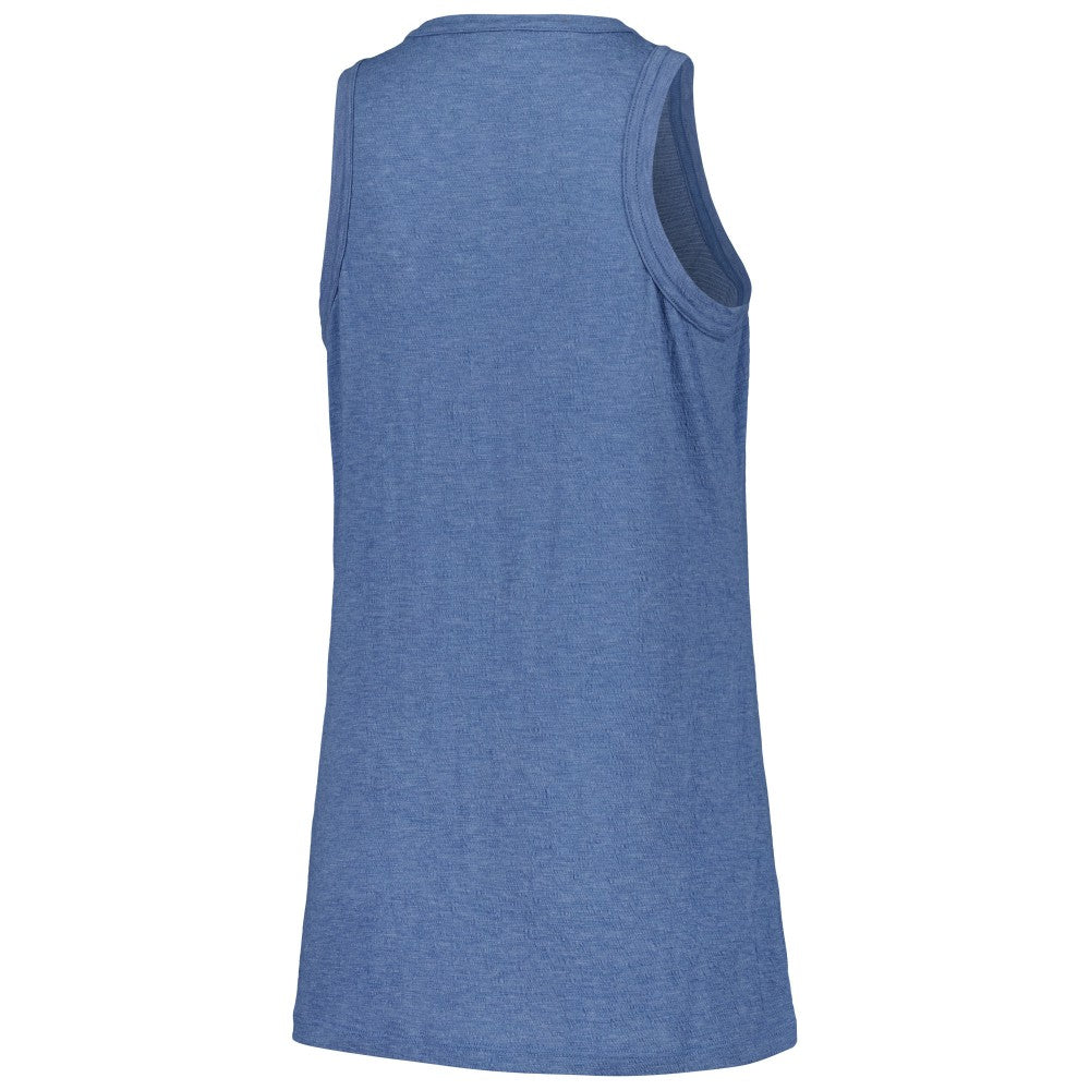 Houston Astros Soft as a Grape Women's Gauze High Neck Tank Top Navy
