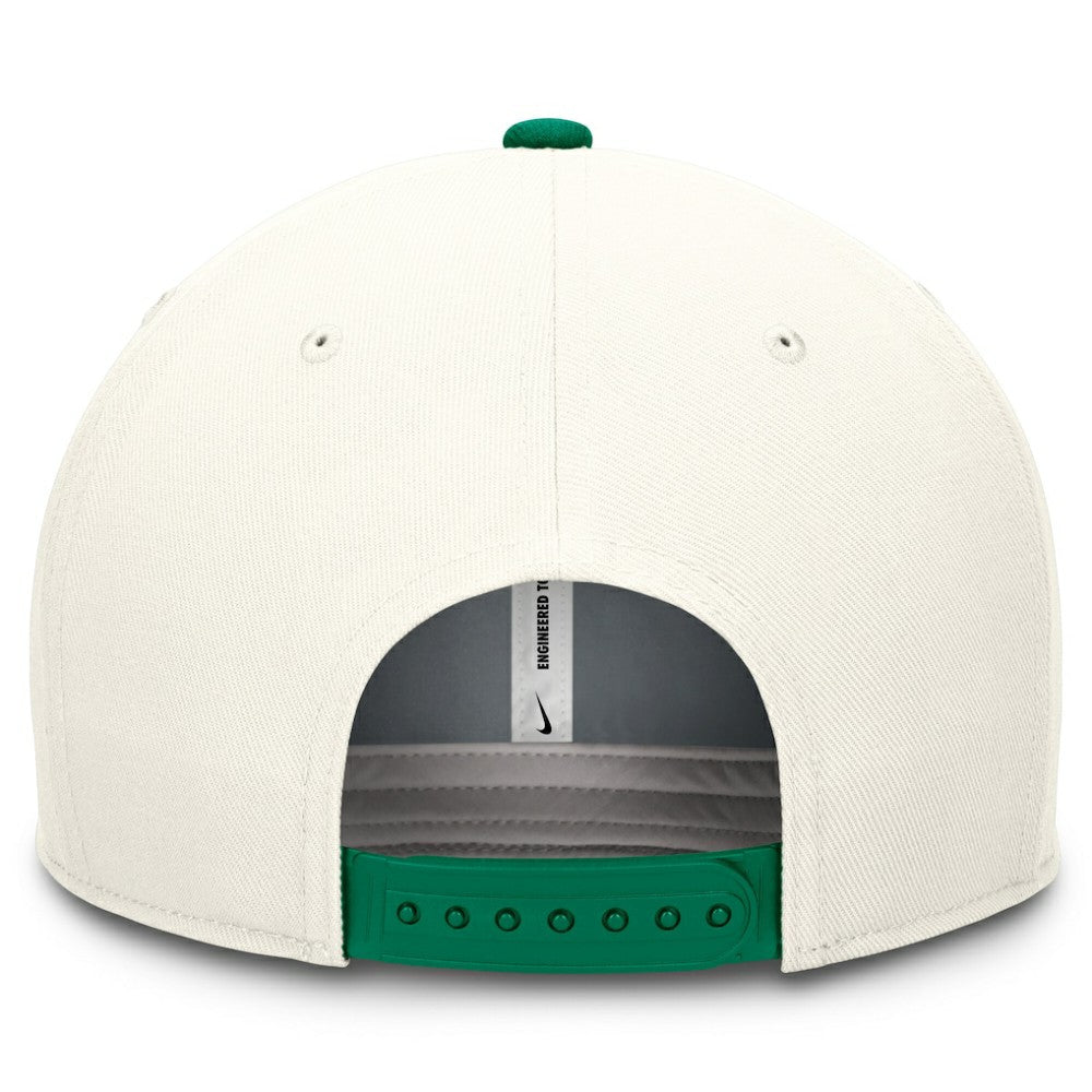 St. Louis Cardinals Sail Pro Performance Snapback Hat Cream/Green | Nike