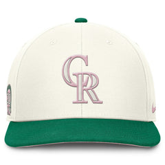 Colorado Rockies Sail Pro Performance Snapback Hat Cream/Green | Nike