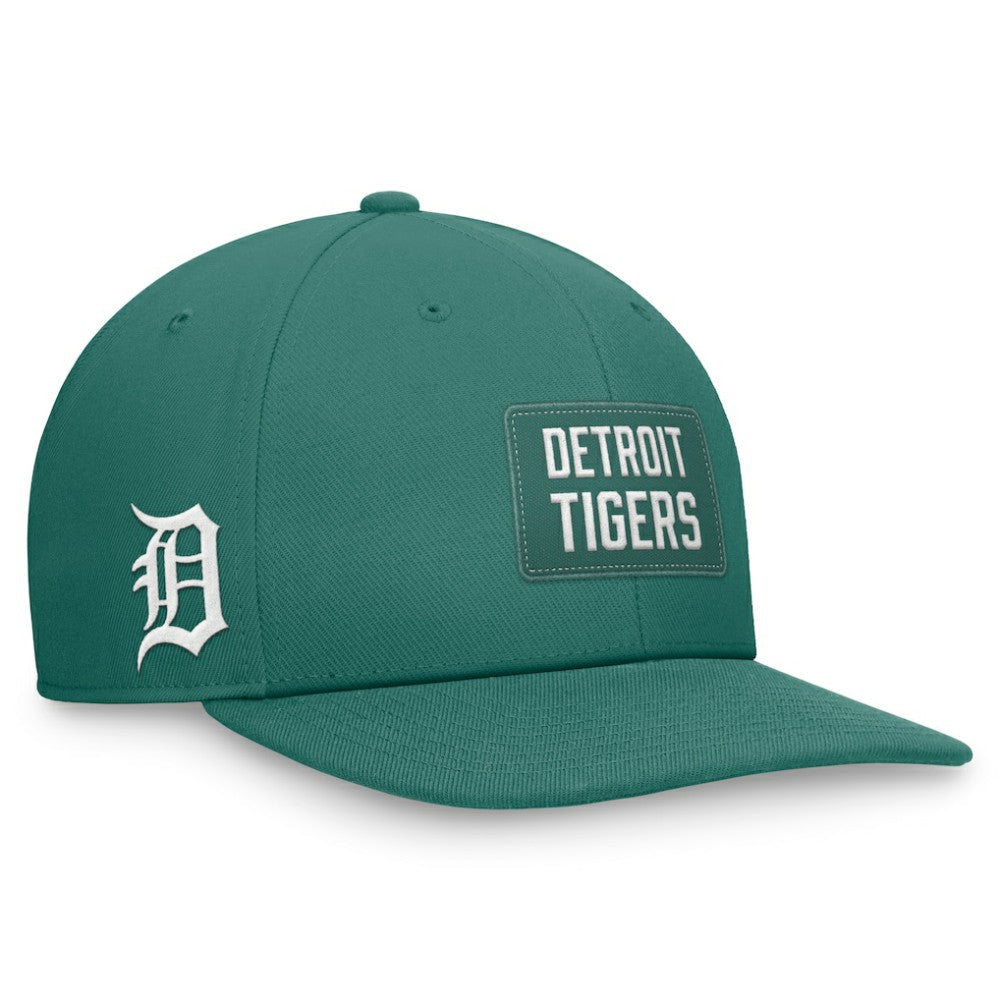 Detroit Tigers Bicoastal Pro Performance Snapback Hat Green | Nike
