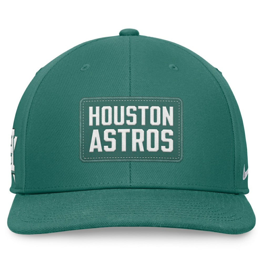 Houston Astros Bicoastal Pro Performance Snapback Hat Green | Nike